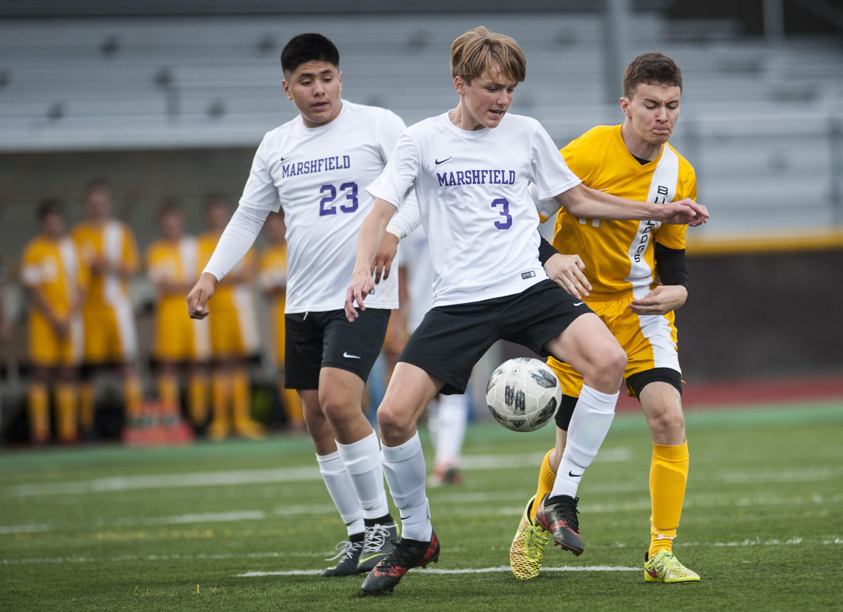 North Bend Boys Soccer Vs. Marshfield